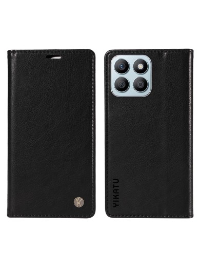 Калъф от еко кожа тип портмоне за Honor X8b - черен Калъф от еко кожа тип портмоне за Honor X8b - черен