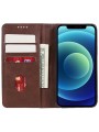 Калъф от еко кожа тип портмоне за Honor X8b - кафяв