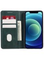 Калъф от еко кожа тип портмоне за Honor X8b - зелен
