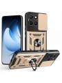 Удароустойчив предпазен гръб за Honor X8c - златист