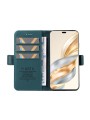 Калъф от еко кожа тип портмоне за Honor X9c - зелен