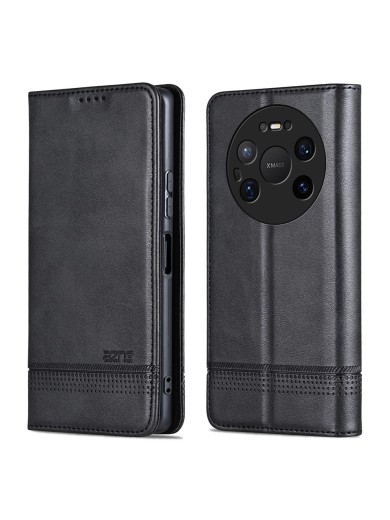 Калъф от еко кожа тип портмоне за Huawei Mate 80 Pro Max - черен Калъф от еко кожа тип портмоне за Huawei Mate 80 Pro Max - черен