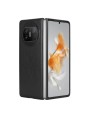 Удароустойчив предпазен гръб от еко кожа за Huawei Mate X3 - черен