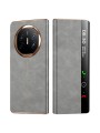 Калъф от еко кожа с функция за автоматично събуждане за Huawei Mate X6 - сив