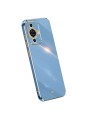 Предпазен удароустойчив гръб с галванизирана рамка за Huawei nova 11 Pro - син