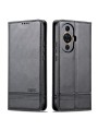 Калъф от еко кожа тип портмоне за Huawei nova 11 Pro - черен