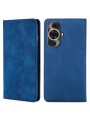 Калъф от еко кожа тип портмоне за Huawei nova 11 Pro - син