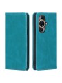 Калъф от еко кожа тип портмоне за Huawei nova 11 Pro - син