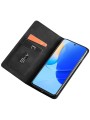 Калъф от еко кожа тип портмоне за Huawei nova 11 Pro - черен