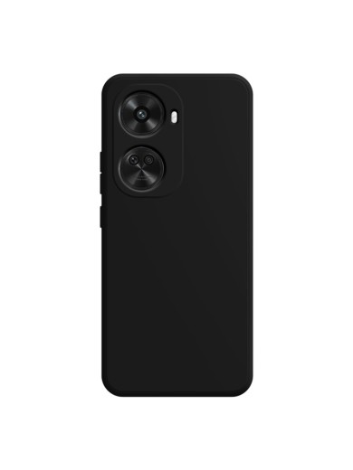 Устойчив на надраскване мек силиконов гръб за телефон за Huawei nova 11 SE - черен Устойчив на надраскване мек силиконов гръб за телефон за Huawei nova 11 SE - черен