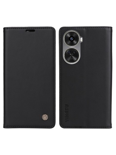 Калъф за телефон от еко кожа тип портмоне за Huawei nova 11 SE - черен Калъф за телефон от еко кожа тип портмоне за Huawei nova 11 SE - черен