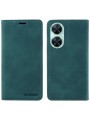 Калъф от еко кожа тип портмоне с RFID  блокираща технология за Huawei nova 11i - зелен