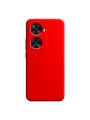 Устойчив на надраскване мек силиконов гръб за телефон за Huawei nova 12 SE - червен