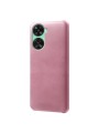 Устойчив на надраскване предпазен гръб от еко кожа за Huawei nova 12 SE - розов