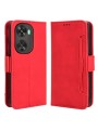 Калъф от еко кожа тип портмоне за Huawei nova 12 SE - червен