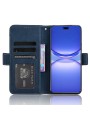 Калъф от еко кожа тип портмоне за Huawei nova 13 - син