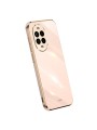 Предпазен удароустойчив гръб с галванизирана рамка за Huawei nova 13 Pro - розов