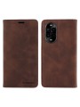 Калъф от еко кожа тип портмоне с RFID  блокираща технология за Huawei nova 13 Pro - кафяв