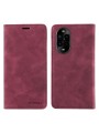 Калъф от еко кожа тип портмоне с RFID  блокираща технология за Huawei nova 13 Pro - червен