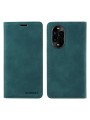 Калъф от еко кожа тип портмоне с RFID  блокираща технология за Huawei nova 13 Pro - зелен