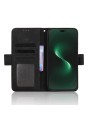 Калъф от еко кожа тип портмоне за Huawei nova 15 Ultra - черен