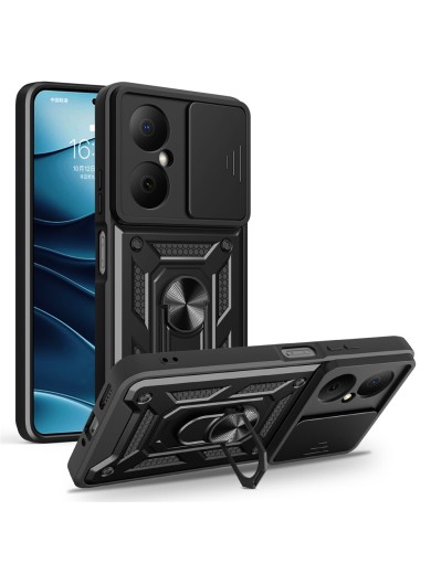 Удароустойчив предпазен гръб за Huawei Nova Y73 - черен