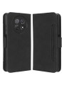 Калъф от еко кожа тип портмоне за Huawei nova Y91 - черен