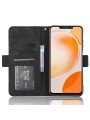 Калъф от еко кожа тип портмоне за Huawei nova Y91 - черен