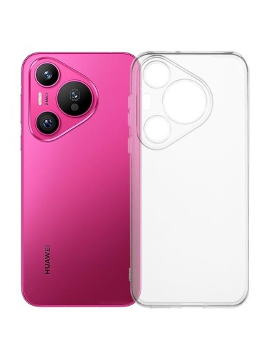 Устойчив на надраскване предпазен гръб за Huawei Pura 70 Pro+ - прозрачен Устойчив на надраскване предпазен гръб за Huawei Pura 70 Pro+ - прозрачен