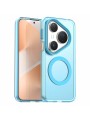 Предпазен гръб съвместим с MagSafe за Huawei Pura 80 Pro - син