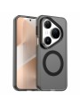 Предпазен гръб съвместим с MagSafe за Huawei Pura 80 Pro - черен
