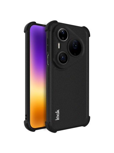 Матиран удароустойчив предпазен гръб за Huawei Pura 90 Pro Max - черен Матиран удароустойчив предпазен гръб за Huawei Pura 90 Pro Max - черен