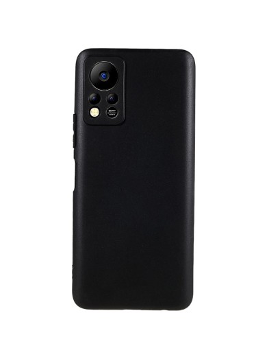 Устойчив на надраскване предпазен гръб за телефон за Infinix Hot 11s NFC - черен