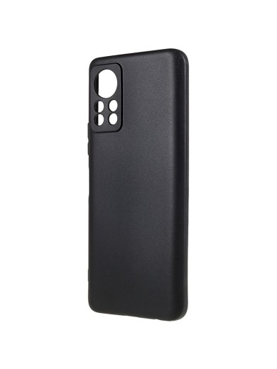 Устойчив на надраскване предпазен гръб за телефон за Infinix Hot 11s NFC - черен