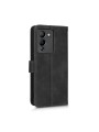 Предпазен калъф от еко кожа за Infinix Note 12 G96 - черен