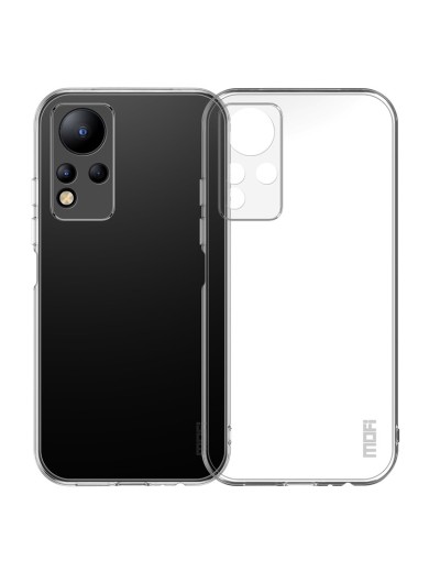 Предпазен устойчив на надраскване гръб за Infinix Note 12 - прозрачен