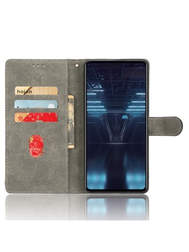 Калъф от еко кожа тип портмоне с RFID блокиране за Infinix Note 12 VIP - черен