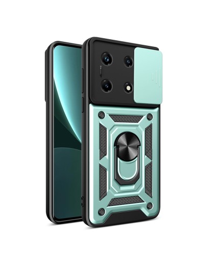 Удароустойчив предпазен гръб за Infinix Note 30 Pro - зелен