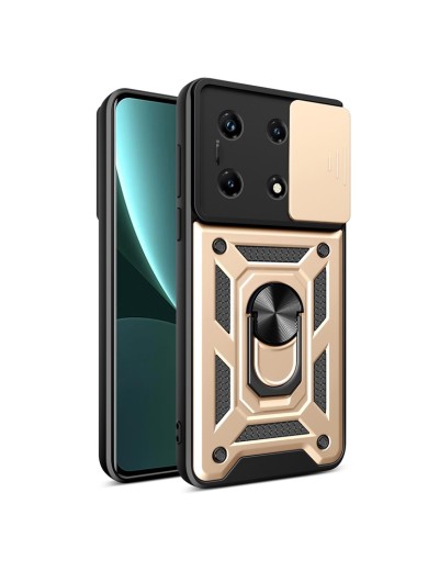 Удароустойчив предпазен гръб за Infinix Note 30 Pro - златист