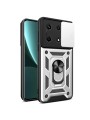Удароустойчив предпазен гръб за Infinix Note 30 Pro - сребрист
