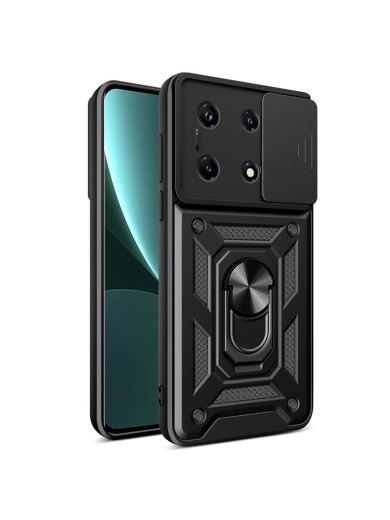 Удароустойчив предпазен гръб за Infinix Note 30 Pro - черен Удароустойчив предпазен гръб за Infinix Note 30 Pro - черен