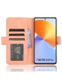 Калъф от еко кожа тип портмоне за Infinix Note 30 Pro - розов
