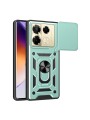 Удароустойчив предпазен гръб за Infinix Note 40 Pro - зелен