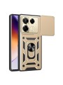 Удароустойчив предпазен гръб за Infinix Note 40 Pro - златист