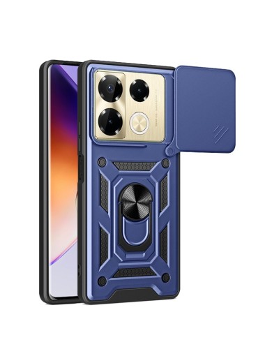 Удароустойчив предпазен гръб за Infinix Note 40 Pro+ - син