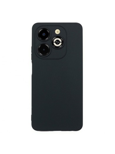 Устойчив на надраскване предпазен гръб за телефон за Infinix Smart 8 Plus - черен Устойчив на надраскване предпазен гръб за телефон за Infinix Smart 8 Plus - черен