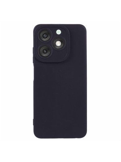 Удароустойчив предпазен гръб за телефон за itel A50 - черен