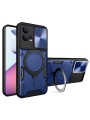 Предпазен гръб с плъзгащ се капак за камера за Motorola Edge 30 Fusion - син
