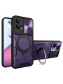 Предпазен гръб с плъзгащ се капак за камера за Motorola Edge 30 Fusion - лилав