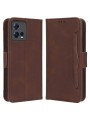 Калъф от еко кожа тип портмоне за Motorola Edge 30 Fusion - кафяв